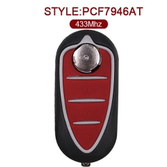 AK059001 for Alfa Romeo Flip Remote Key 3 Button 433MHz PCF7946AT