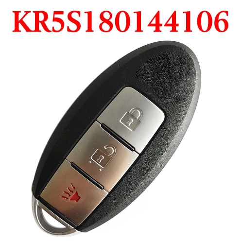 434 MHz 2+1 Buttons Smart Proximity Key for Nissan Rogue 2014-2017 - KR5S180144106 ( 4A Cihp )