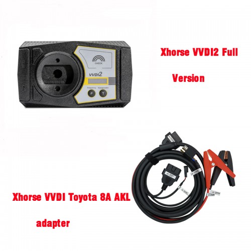 Xhorse VVDI2 Full Version + VVDI Toyota 8A All Keys Lost Adapter