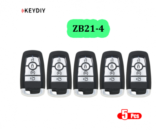 KEYDIY ZB21-4 KD Smart Remote control - 5 pcs