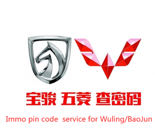 Immo pin code calculation service for Wuling/BaoJun