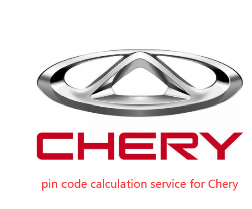 Immo pin code calculation service for Chery