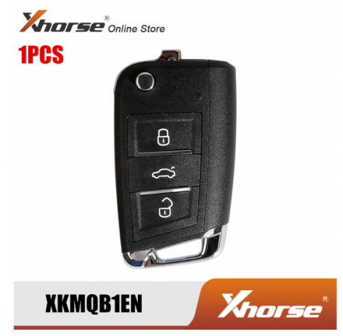 XHORSE XKMQB1EN Wire Remote Key MQB Style 3 Buttons for VW