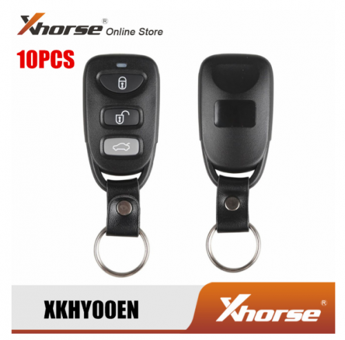 Xhorse XKHY00EN For Hyundai Style Universal Remote Key Wire 3 Buttons 10pcs/lot