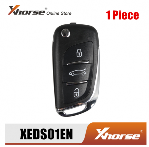Xhorse XEDS01EN For DS Style Super Remote 3 Buttons with Built-in Super Chip English Version 1 Piece