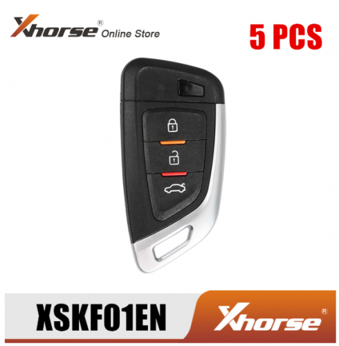 Xhorse XSKF01EN Universal Smart Proximity Flip Type Key for VVDI2/VVDI Mini Key Tool 5pcs/Lot