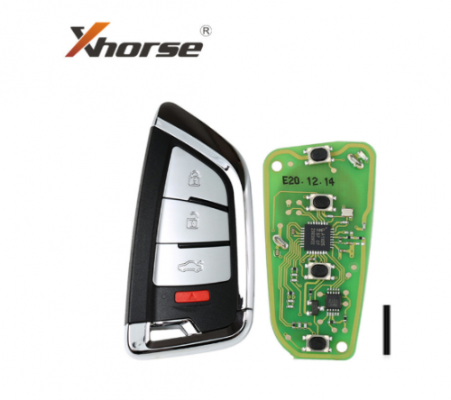 Xhorse XSKF20EN Knife Style Universal XS Series Smarty Remote With 4 Buttons 1Piece