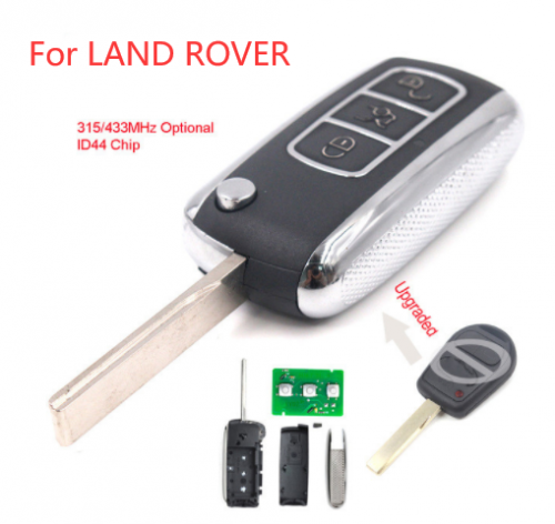 Gratis Pemrograman Upgrade Remote Mobil 315/433M Hz ID44 Chip untuk Land Rover Range Rover 2002 -2006/Sport 2006