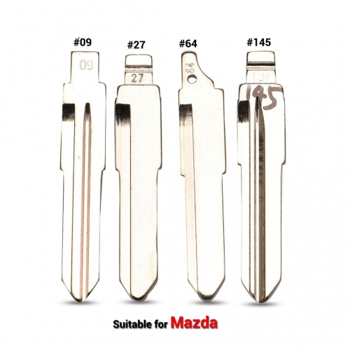 #09 27 64 No.145 Flip Remote Key Blade For Mazda 3 5 6 m6 rx8 mx5 Miata CX-7 CX-9 RX-8 CX-9 KD key Blank Replace