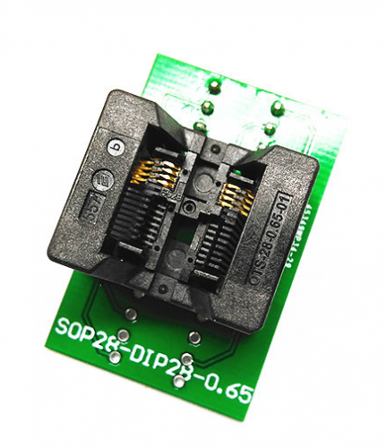 Top Quality Chip Programmer SSOP8 (28) -0.65 Adapter Socke To DIP20 and DIP8 Ots8 (28) -0.65-01