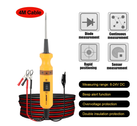 AUTOOL Wholesale BT160 Car Circuit Tester 12V 24V Power Probe Automotive Diagnostic Electric Voltage Integrated Power Scanner