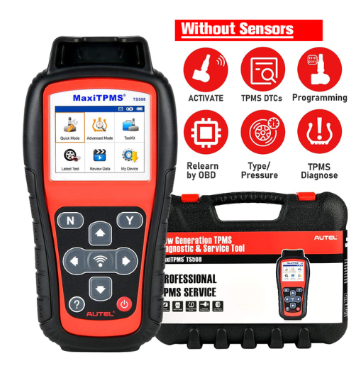 Original Autel MaxiTPMS TS508 TPMS Service Tool Update Online Free