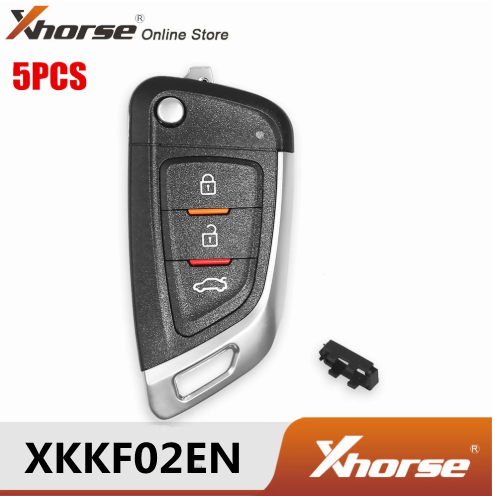 XHORSE XKKF02EN VVDI Universal Remote Car Key 3 Buttons XKKF02EN for VVDI Key Tool 5pcs/lot