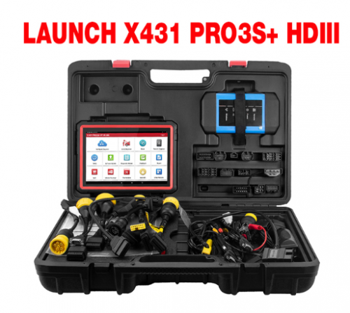 2021 LAUNCH X431 PRO3S+ HDIII 12V Car/24V Truck full system diagnostic tools auto obd obd2 code reader scanner pk X431 V PRO MK808