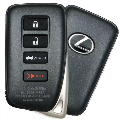 Keyless Go Smart Key 4 Button FSK 315MHz 8A Chip SUV for Lexus NX200 FCC ID: HYQ14FBA Board 2110
