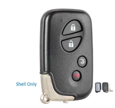 Remote Key Shell Case Fob 4 Button for Lexus IS250 RX350 GS430 GS350 2007-2014