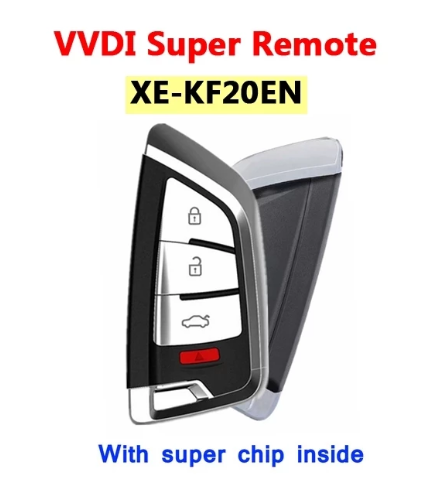 XHORSE Universal Super Remote Key PN: XEKF21EN 3Button / XEKF20EN 4Button Support All ID 4D/4E/4C/8C/8A/48/8E Super Chip