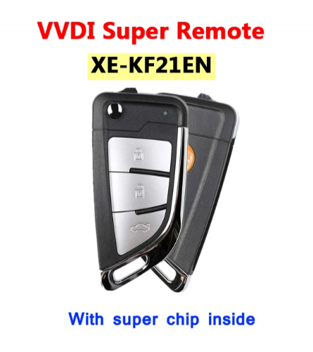 XEKF21EN VVDI2 MINI KEY TOOL 3 Buttons Universal Super Remotes Car Key for VVDI Key MAX KEY TOOL PLUS PAD Programmer