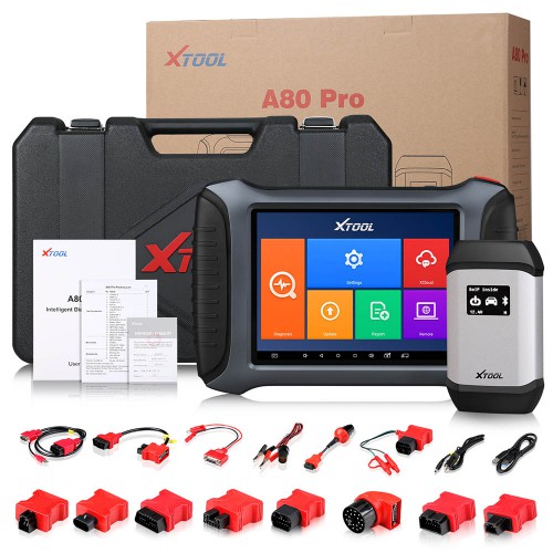 XTOOL A80 Pro H6 Pro Full System Diagnosis Tool with Key Programming/ECU Programming/Special Function Compatible with KC501/KS-1/KC100