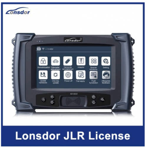 Lonsdor JLR License 2015-2018 Land Rover Jaguar Write-to-start via OBD for K518ISE K518S.