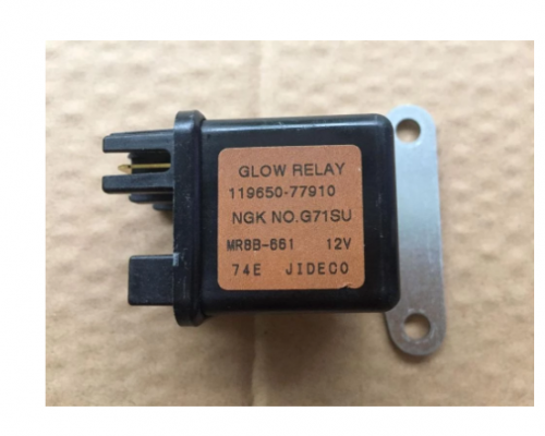 Original New Glow Plug Relay 119650-77910 4TNV88-SSU 12V G71SU