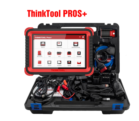 Thinkcar Thinktool Pros Plus OBD2 10 Inch Online Programming Diagnostic Tool ADAS Function 2 Years Free Update 28 Special Reset