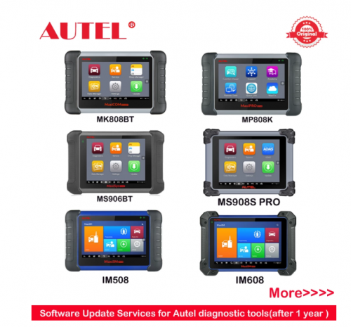 1 Year Autel Software Update Services for MK808BT MP808K MS906BT IM508 IM608 DS808K MK908 MK906BT OBD2 Diagnostic Scanner