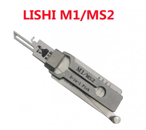 Original Lishi M1/MS2 4-Pin Master Lock Pick/Decoder—AG