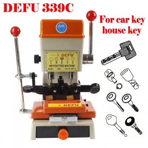 DEFU 339C 110v 220v Key Cutting Machine for make copy car and house keys drill copy machine key cutter locksmiths supplies tools