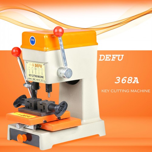 Original Defu 368A Key Cutting Duplicated Machine Locksmith Tools Key Machine 200W 110V 220V