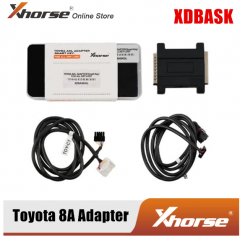 2022 Newest Xhorse XDBASK Toyota 8A AKL Smart Key Adapter for All Key Lost work with Key Tool Plus