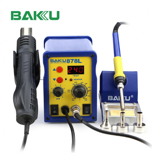 BAKU BK-878L LED digital display mobile rework soldering station SMD bga Rework Station