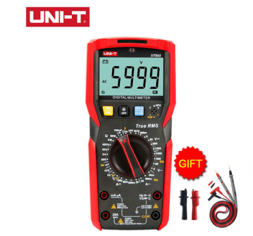 UNI-T UT89X UT89XD Professional Digital Multimeter True RMS NCV 20A Current AC DC Voltmeter Capacitance Resistance Tester