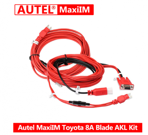 Autel Toyota 8A Non-Smart Key All Keys Lost Adapter Work with APB112 and G-Box2