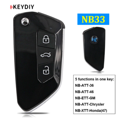 KEYDIY NB33 Multi-functional Universal NB Series Remote Control Car Key for KD900 KD-X2 KD-MAX Mini KD (All Functions Chips in)
