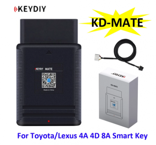 Newest KEYDIY KD-MATE KD MATE Connect OBD Programmer for Toyota 4A/4D/8A Smart Keys And All Key Lost Work With KD-X2 / KD-MAX