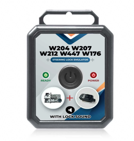 for Mercedes Benz W204 W207 W212 W176 W447 W246 ESL / ELV Steering Lock Simulator Emulator Without Lock Sound