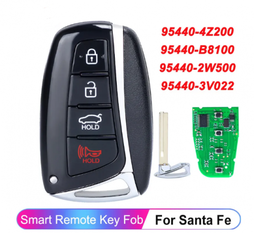 95440-4Z200 SY5DMFNA04 For Hyundai Santa Fe 2013 2014 2015 2016 2017 2018 95440-2W500 95440-B8100 Smart Remote Key 95440-3V022