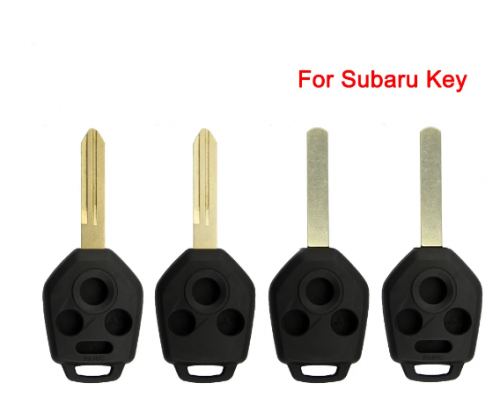 3/4 Buttons Blank Key Cover Repair For Subaru Forester 2008 2009 2010 2014 Impreza XV Outback Legacy TOY43/ DAT17 No logo