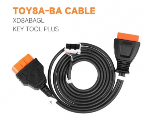 XHORSE XD8ABAGL for Toyota-BA All Keys Lost Adapter Special Cable for VVDI Key Tool Plus, Key Tool Max Pro and FT-Mini OBD Tool