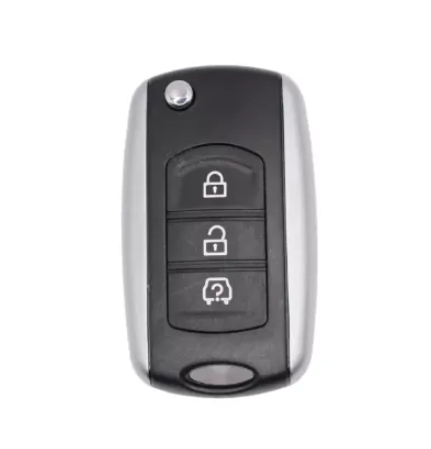 Original 3 Buttons Flip Remote Key Shells For DongFeng Glory 580 With Logo