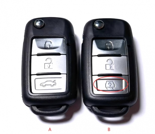 Original key shell for Dongfeng 330 370 360 Folding key shell With Logo