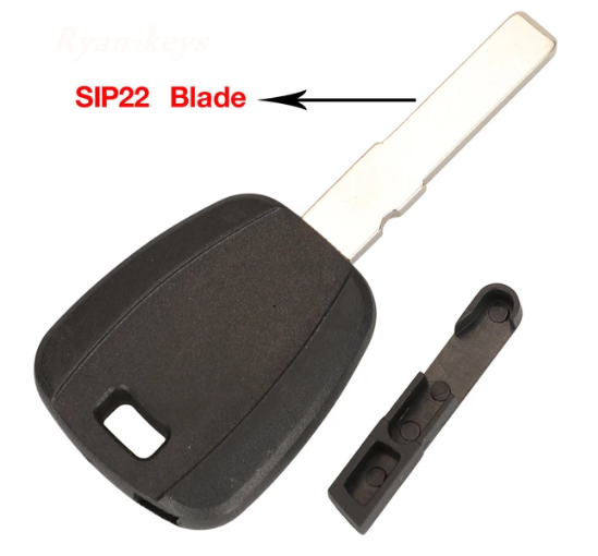 3 Specifications of Chips Transponder Key Case Shell For Fiat SIP22 ...