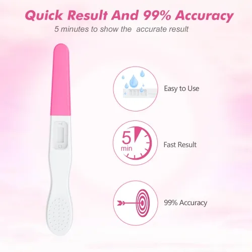2-Pack) Early Pregnancy Test Kit One Step Urine 99% Accuracy Result in 5min