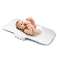 Báscula digital para bebés MomMed en libras y onzas para recién nacidos, bebés y niños pequeños | Báscula digital para mascotas con función de retenci