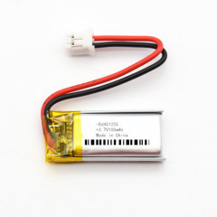 DJ451225 3.7V100mAh LiPO battery