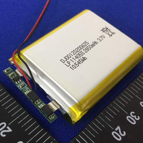 LiPO battery with CB certification 3.7V2850mAh