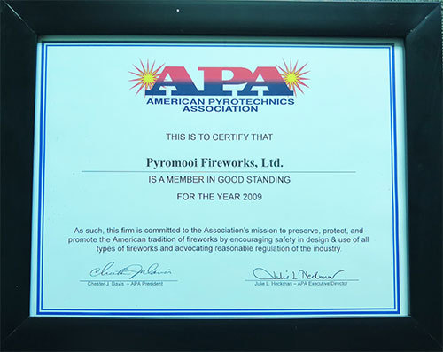 APA Certificate