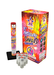 A8114 ARTILLERY SHELLS CANISTER WITH MINE