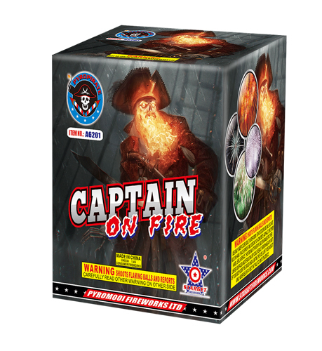 A6201 CAPTAIN ON FIRE